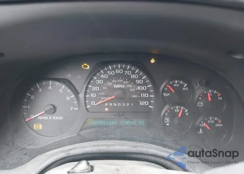 2007 Chevrolet Trailblazer Lt z USA, uszkodzony, nr VIN 1GNET13M772250326